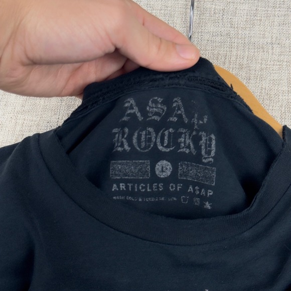 A$AP Rocky Everything Is Purple Graphic T-Shirt Black Tagged L Hip Hop Rap - Picture 3 of 10